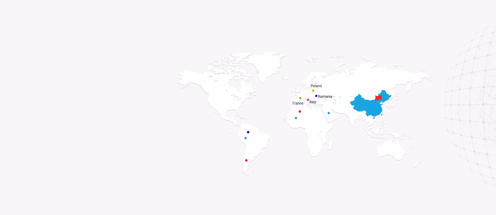 World Divergent Map