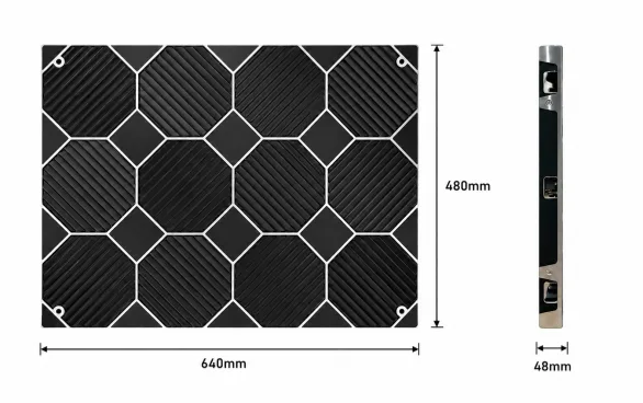 640×480mm Standard Cabinet Design