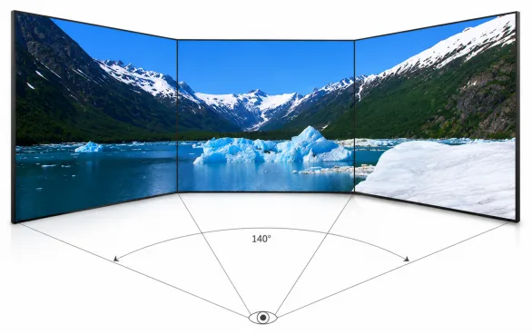 Wide Viewing Angle for Better Public Visibility
