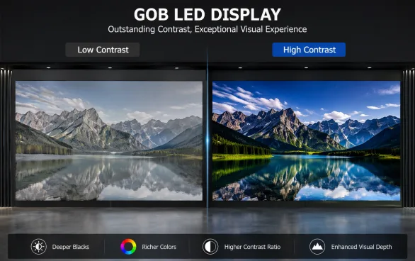 High Contrast and Vivid Color