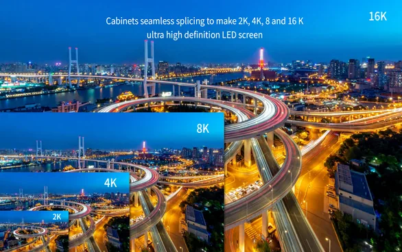 Seamless LED Video Wall