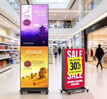 Indoor P2 Foldable LED Poster