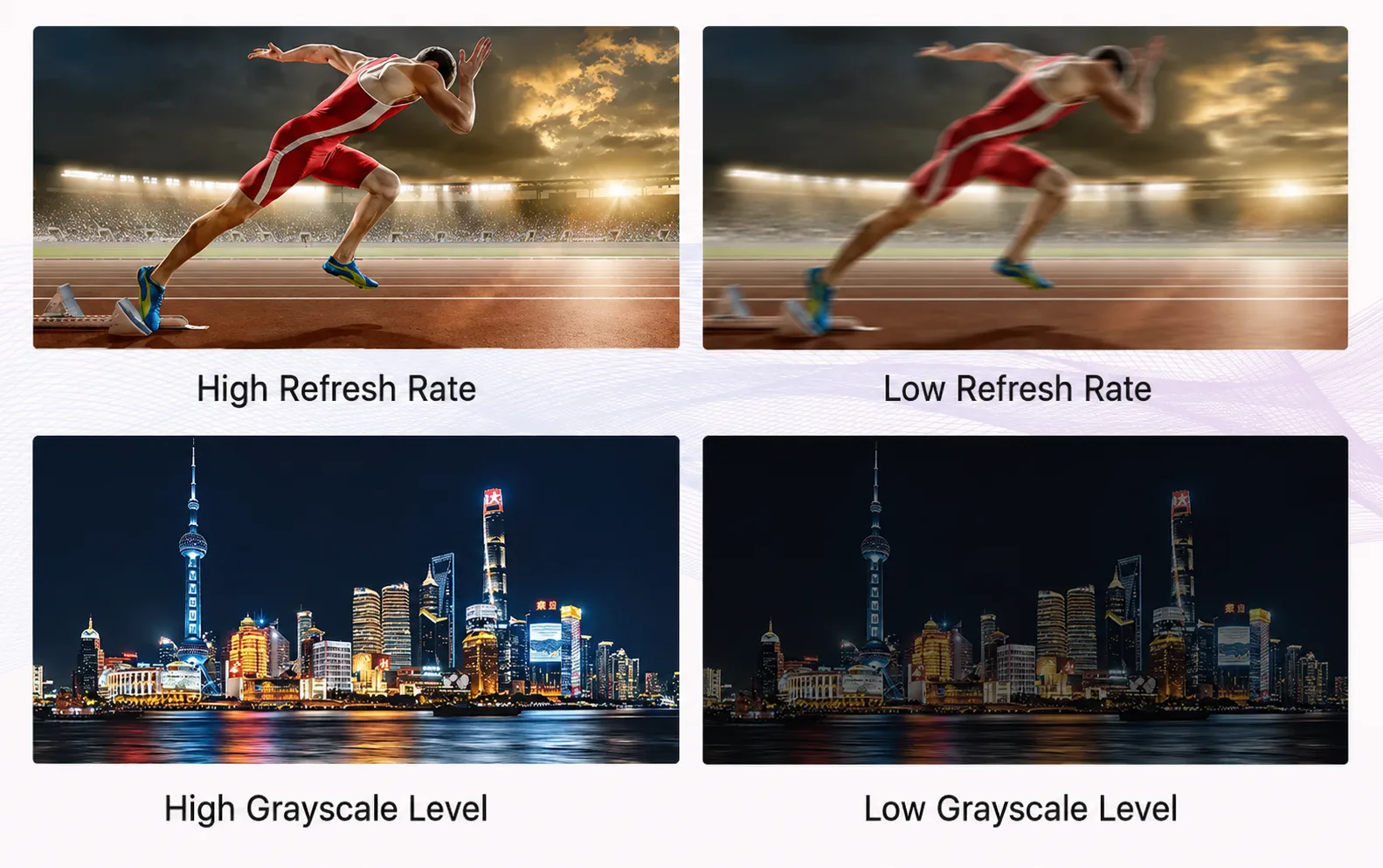 High-Resolution LED Display for Clear 3D Details