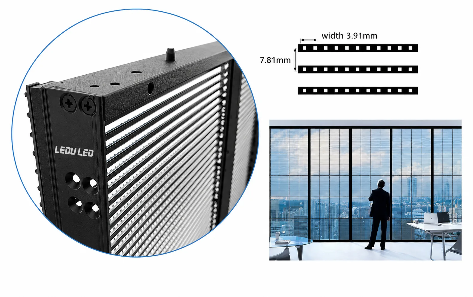 Hollow Cabinet Design for Better Visual Transparency
