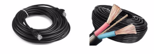 Connect Power and Network Cables