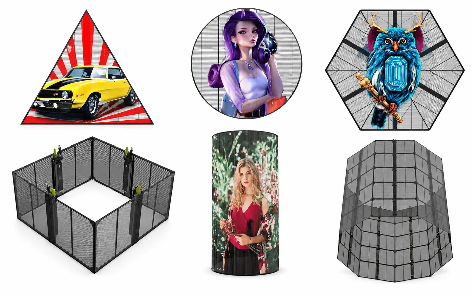 Customized Shapes and Creative Display Design