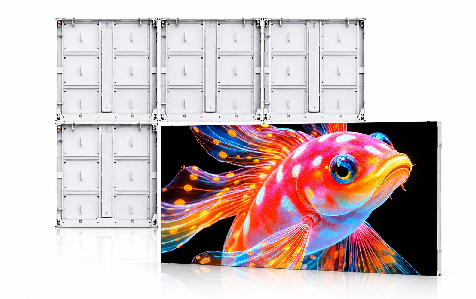 Seamless Splicing for Large Outdoor LED Video Wall
