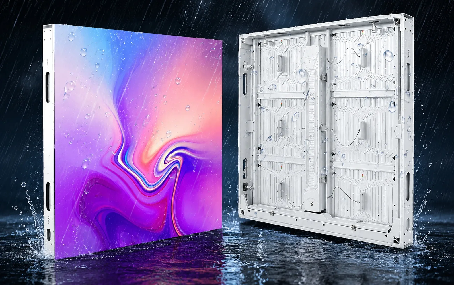 Waterproof Outdoor LED Display Structure