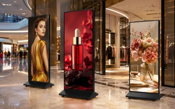 High Brightness for Strong Advertising Impact