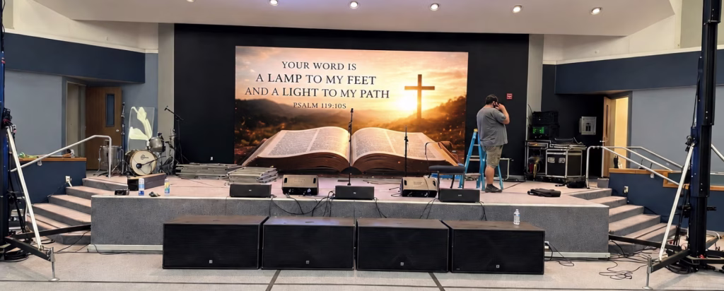 Mexicaanse kerk LED