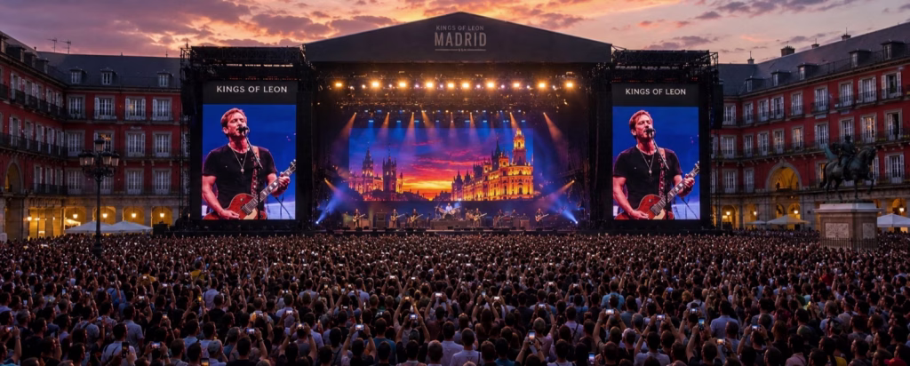 Spanje Openluchtconcert