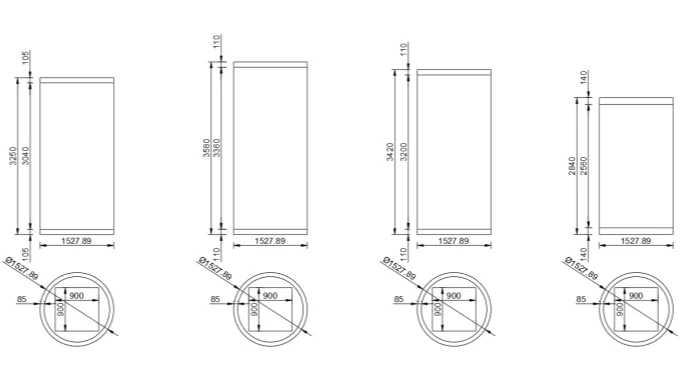Custom Diameter and Height