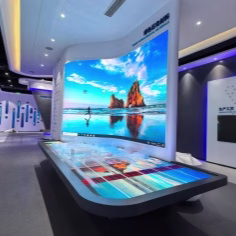 Science Centers Curved LED displays
