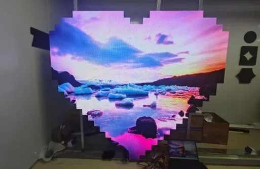 Heart-Shaped LED Display