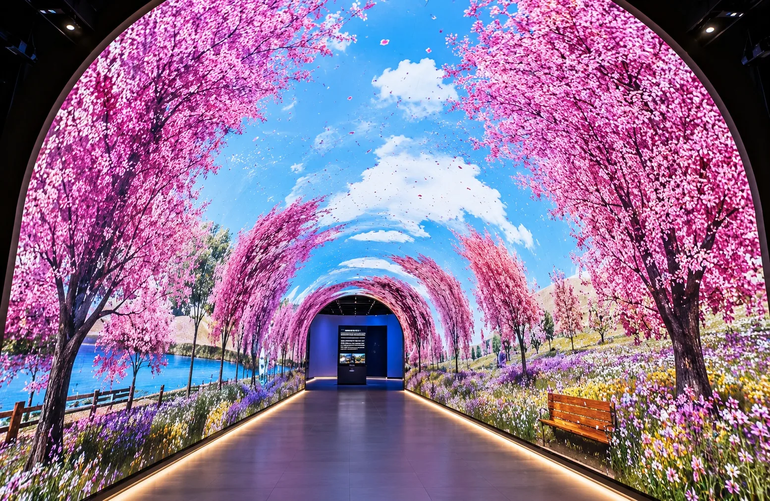 Tunnel LED Display