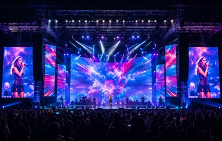 Rental LED Display Supports Concerts, Exhibitions, Churches and Live Events